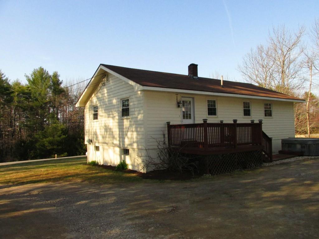 56 Waterville Road Belfast, ME 04915 - Photo 32 of 35 House from the back. Very attractive...