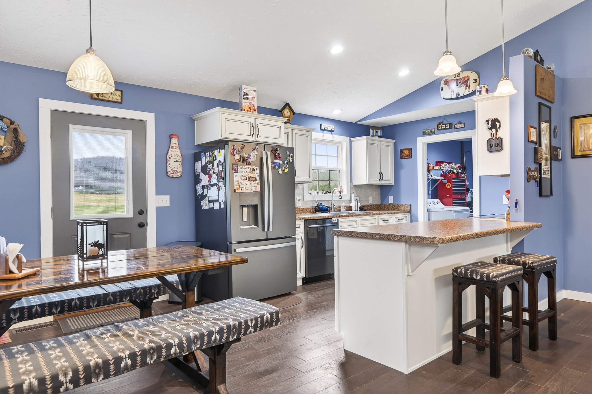 2040 Walker Cove Road Sparta, TN 38583 - Photo 8 of 26 a large kitchen with a table and chairs