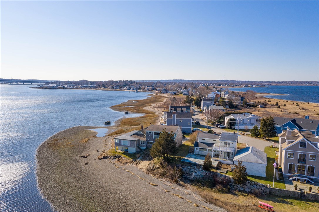 9 Mount View Road Portsmouth, RI 02871 - Photo 9 of 9 Drone view looking South down the Sakonnet.