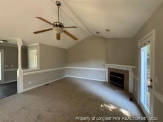3540 Cornwallis Road Garner, NC 27529 - Photo 4 of 18 wooden floor in an empty room with a fireplace