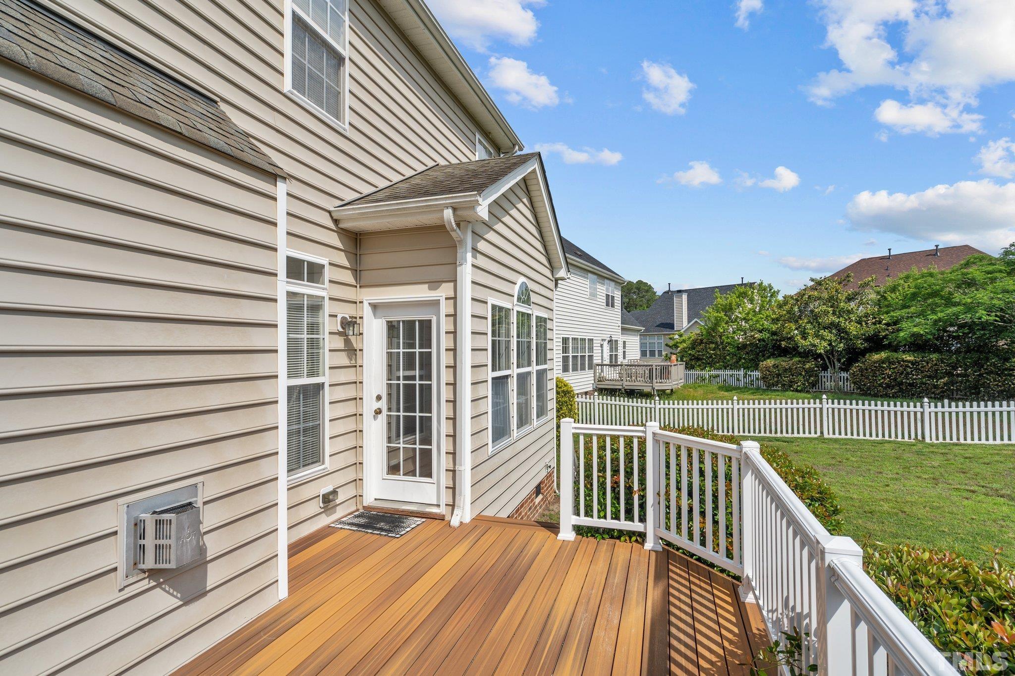 6010 Clarks Fork Drive Raleigh, NC 27616 - Photo 36 of 40 a view of a house with a roof deck
