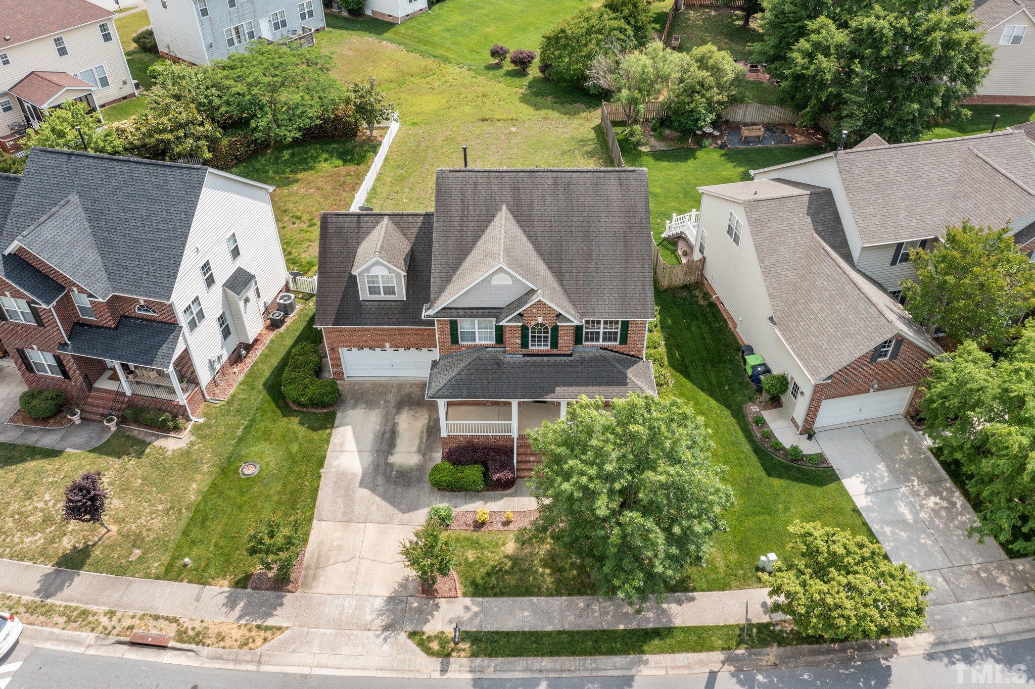 6010 Clarks Fork Drive Raleigh, NC 27616 - Photo 5 of 40 an aerial view of a house