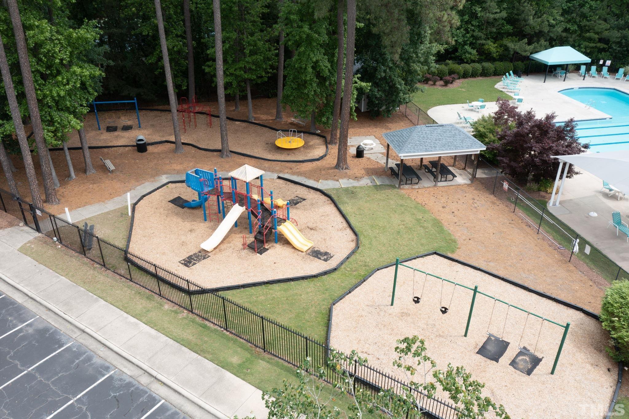6010 Clarks Fork Drive Raleigh, NC 27616 - Photo 8 of 40 swimming pool view with a seating space