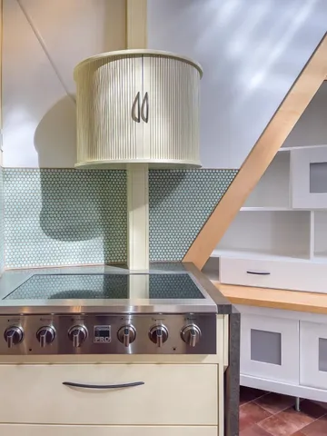 a view of wooden floor