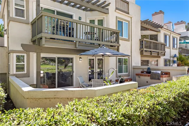 a view of a house with a patio