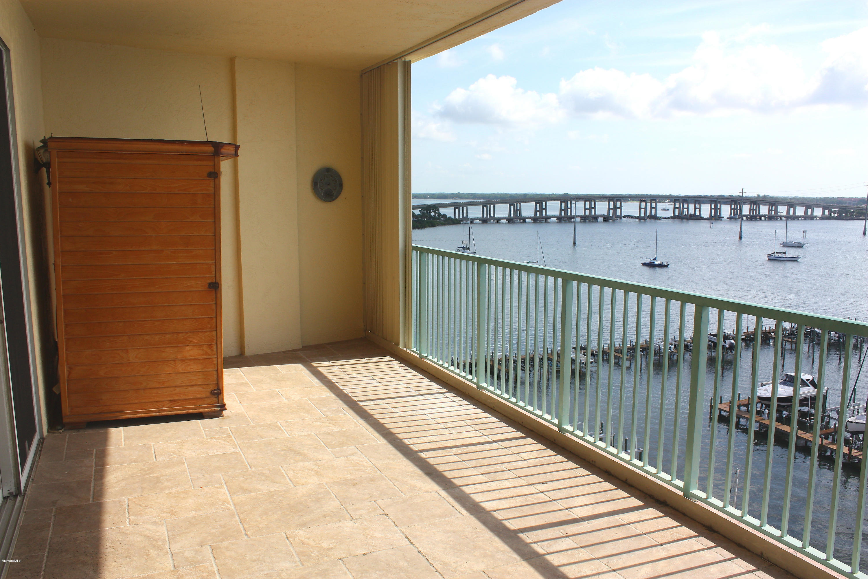 102 Riverside Drive, Unit 804 Cocoa, FL 32922 - Photo 13 of 18 Looking North @ Intracoastal Waterway