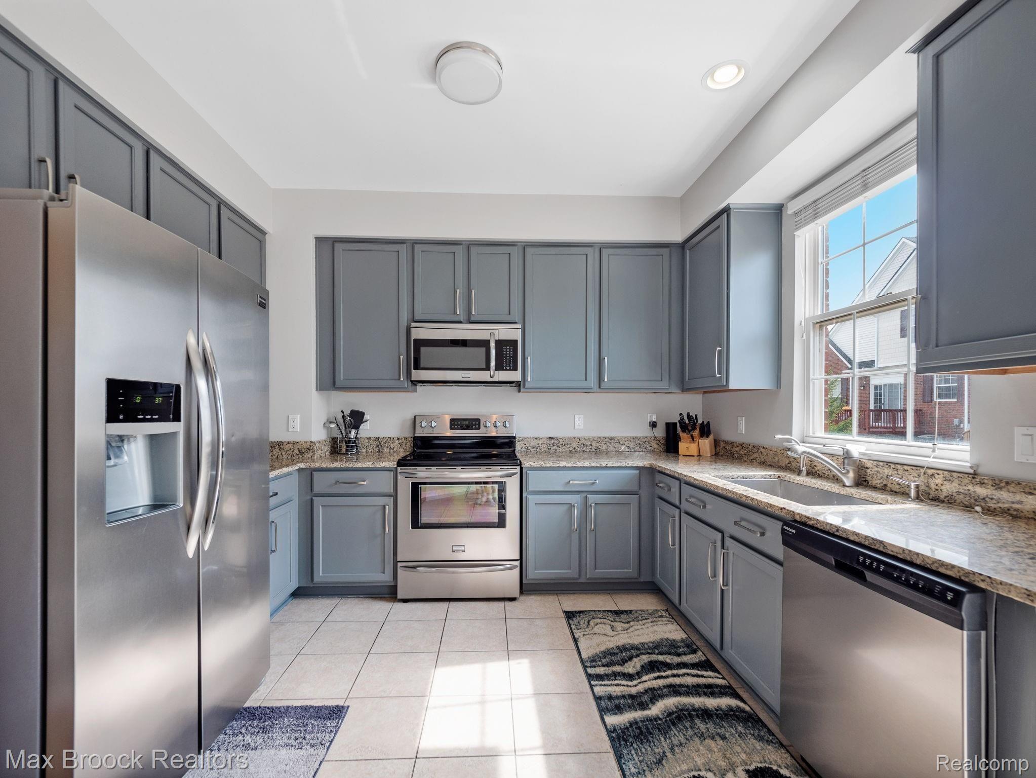 41491 Mitchell Road Novi, MI 48377 - Photo 5 of 28 Kitchen with stainless steel appliances.