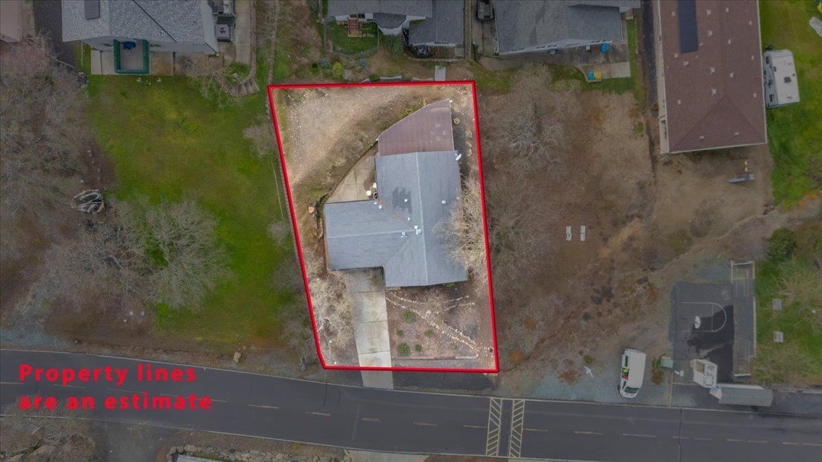 342 Poker Flat Road Copperopolis, CA 95228 - Photo 7 of 82 Estimated lot lines of this spacious lot.