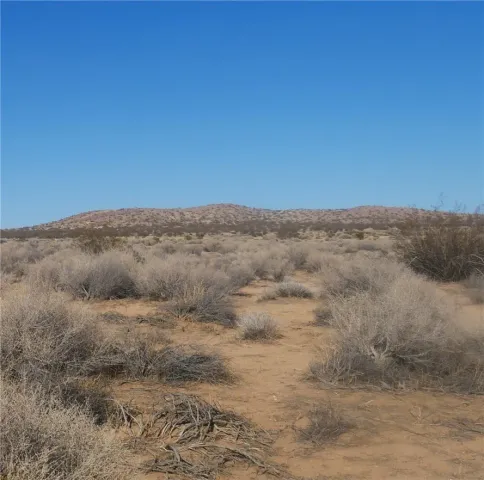 a view of a dry field