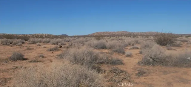 a view of a dry field
