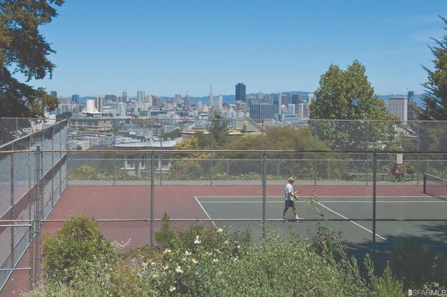 a street sign on a street