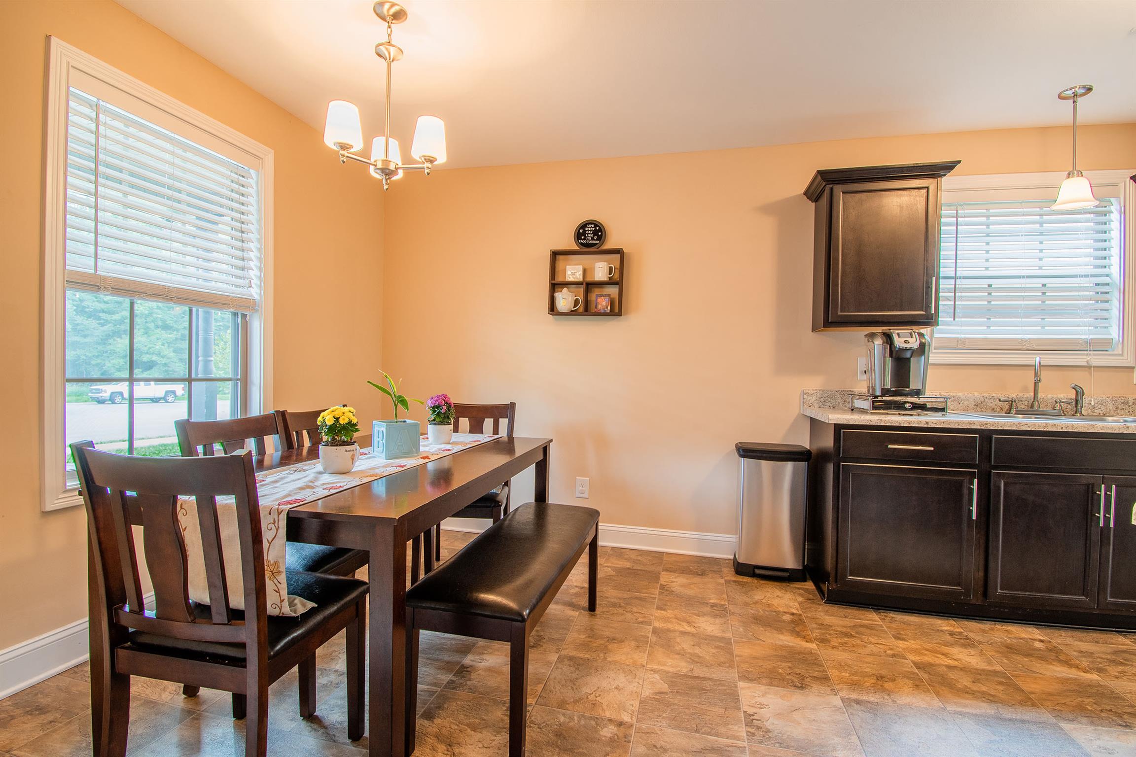 737 Inver Lane Clarksville, TN 37042 - Photo 6 of 17 a view of a dining room with furniture window and outside view