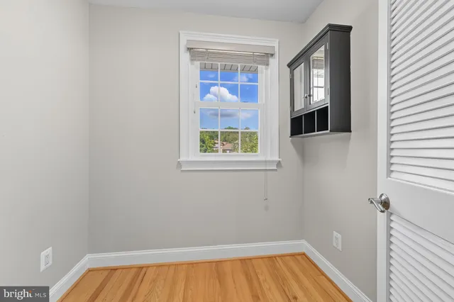 a view of empty room