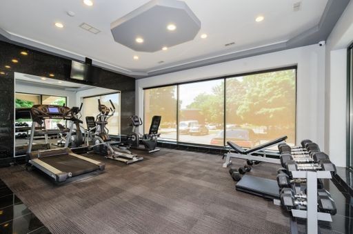 2451 West Howard Street, Unit 601 Chicago, IL 60645 - Photo 3 of 6 a view of a room with gym equipment