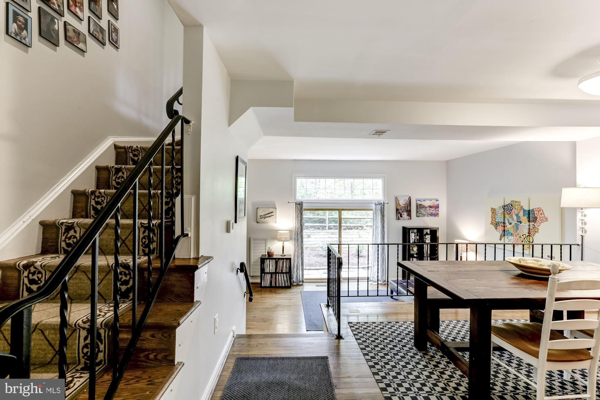 1512 Chatham Colony Court Reston, VA 20190 - Photo 3 of 31 Oak stair case with wrought iron