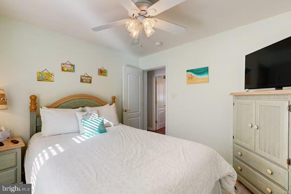 37022 Blue Teal Road Selbyville, DE 19975 - Photo 12 of 20 a bedroom with a bed and a flat screen tv