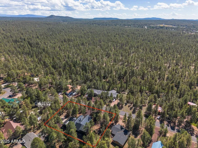 a view of city and mountain