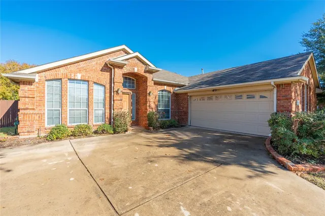 a backyard of a house
