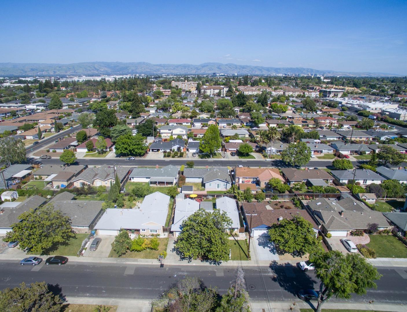 1735 Cunningham Street Santa Clara, CA 95050 - Photo 2 of 38 an aerial view of a city