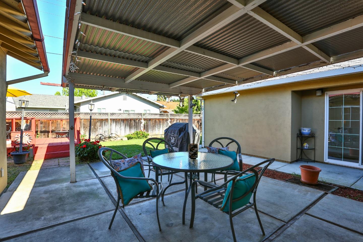 1735 Cunningham Street Santa Clara, CA 95050 - Photo 30 of 38 a view of outdoor space with table and chairs