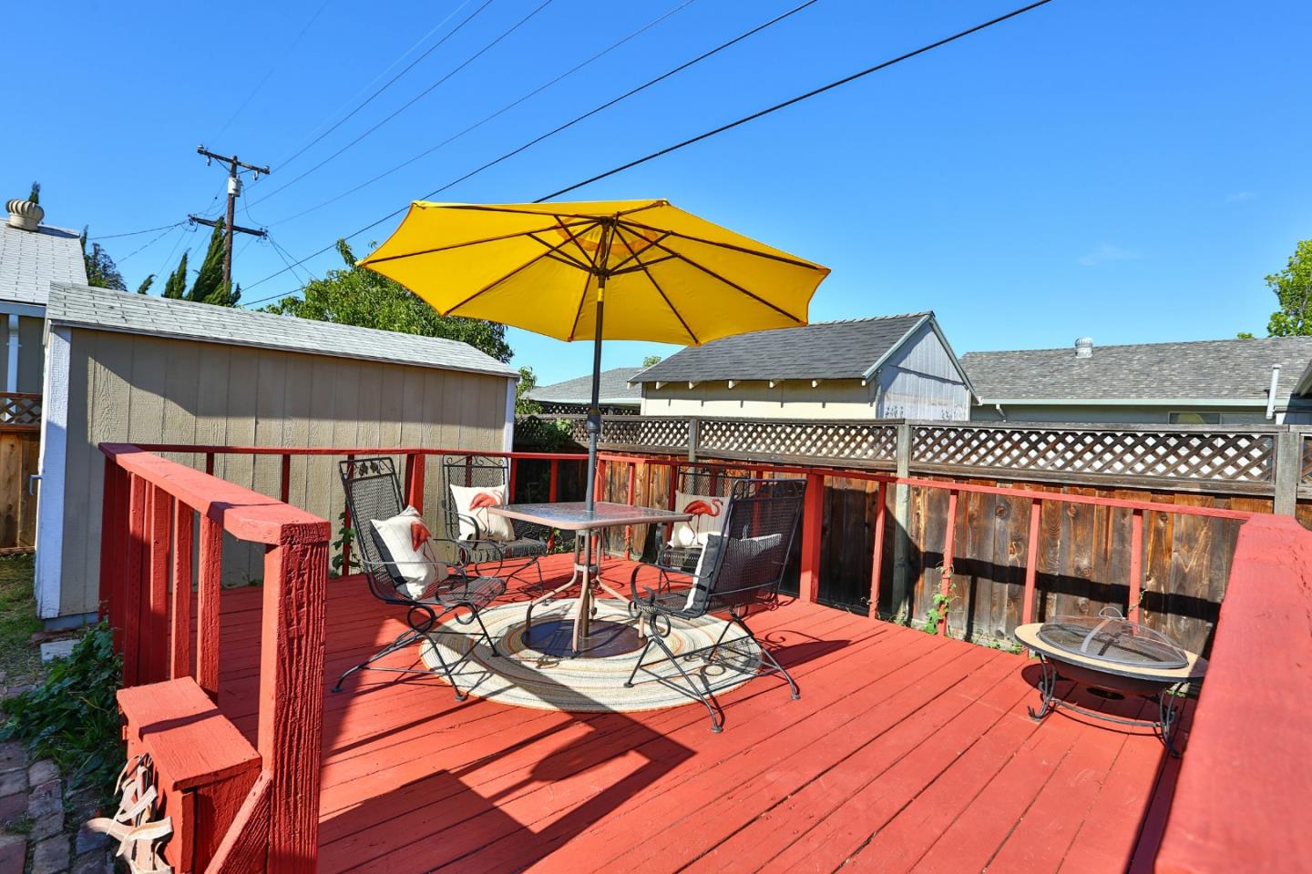 1735 Cunningham Street Santa Clara, CA 95050 - Photo 32 of 38 an outdoor space with furniture and umbrella