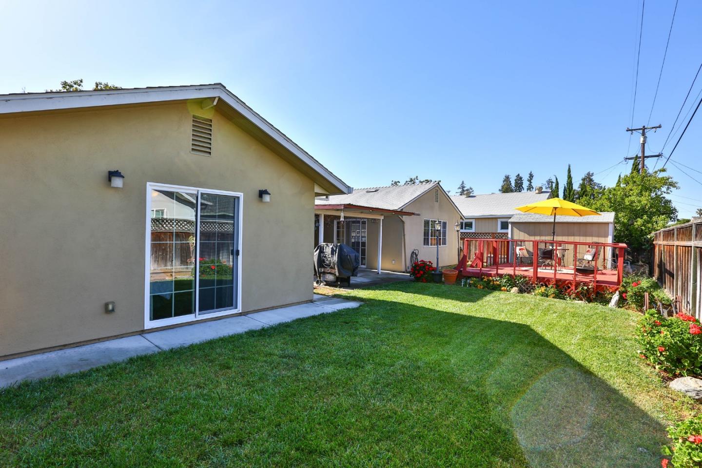 1735 Cunningham Street Santa Clara, CA 95050 - Photo 35 of 38 a view of an house with backyard space and balcony