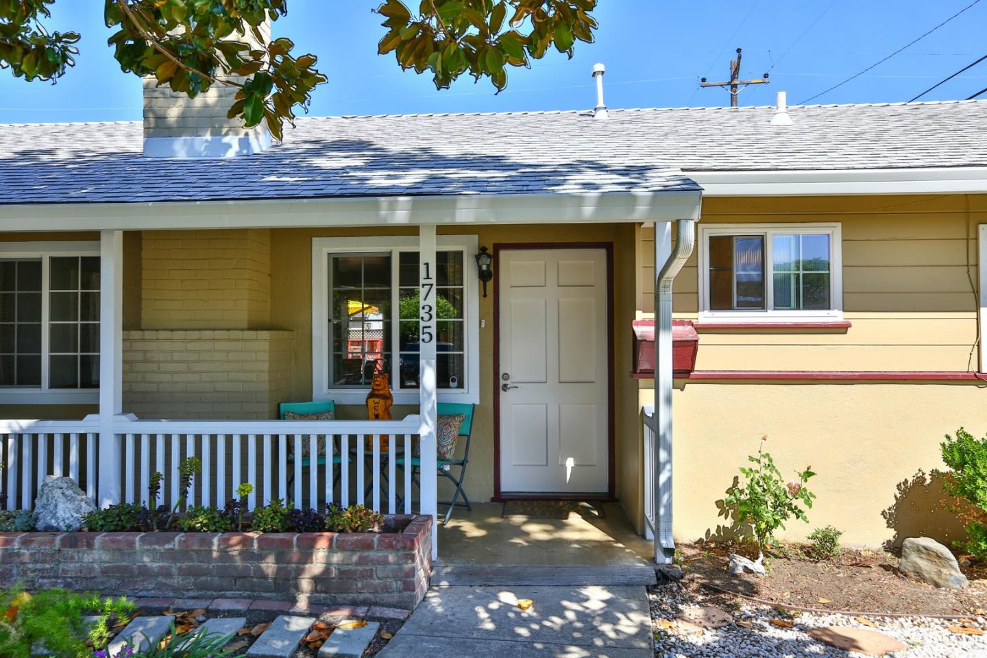 1735 Cunningham Street Santa Clara, CA 95050 - Photo 6 of 38 a front view of a house with a porch