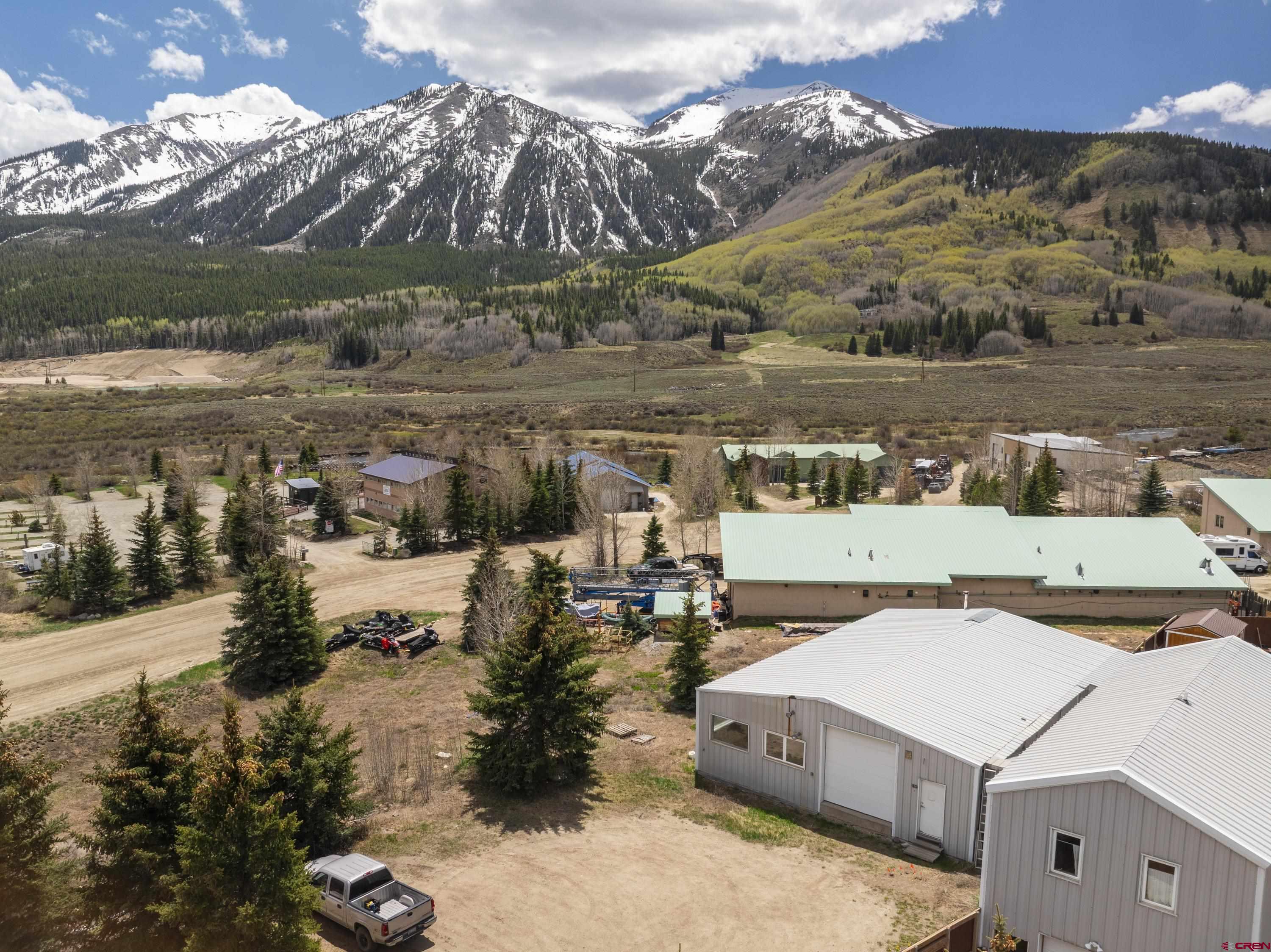 110 Andreas Circle, Unit A Crested Butte, CO 81224 - Photo 16 of 21 a view of a town with big houses