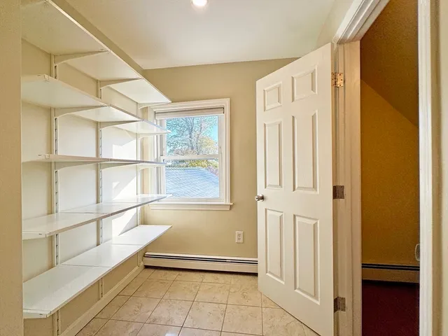 a room with storage and utility