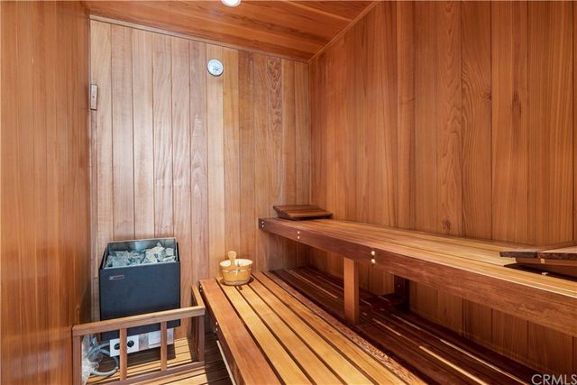 view of a city with an ocean