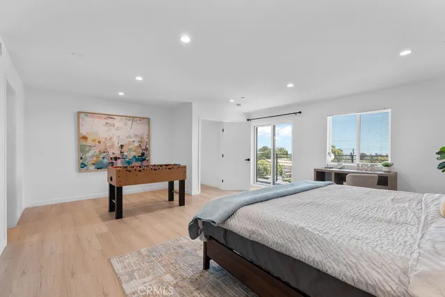 a bathroom with a double vanity sink and mirror