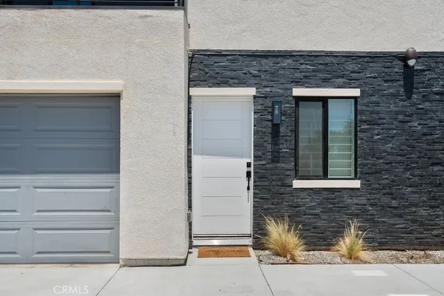 a house view with a street