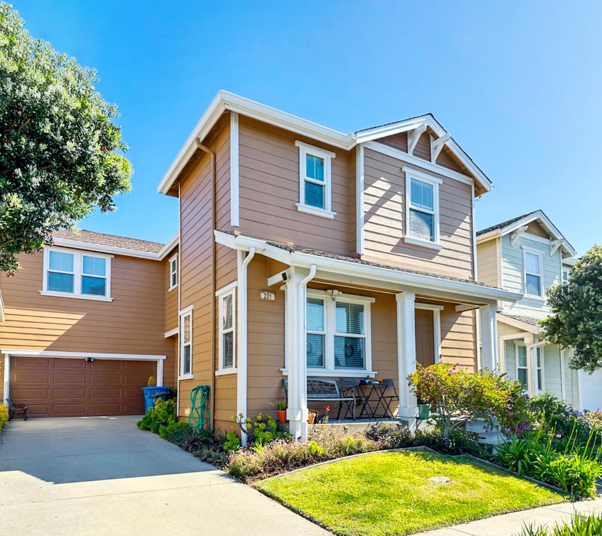 221 Bayberry Circle Pacifica, CA 94044 - Photo 1 of 63 a front view of a house with a yard
