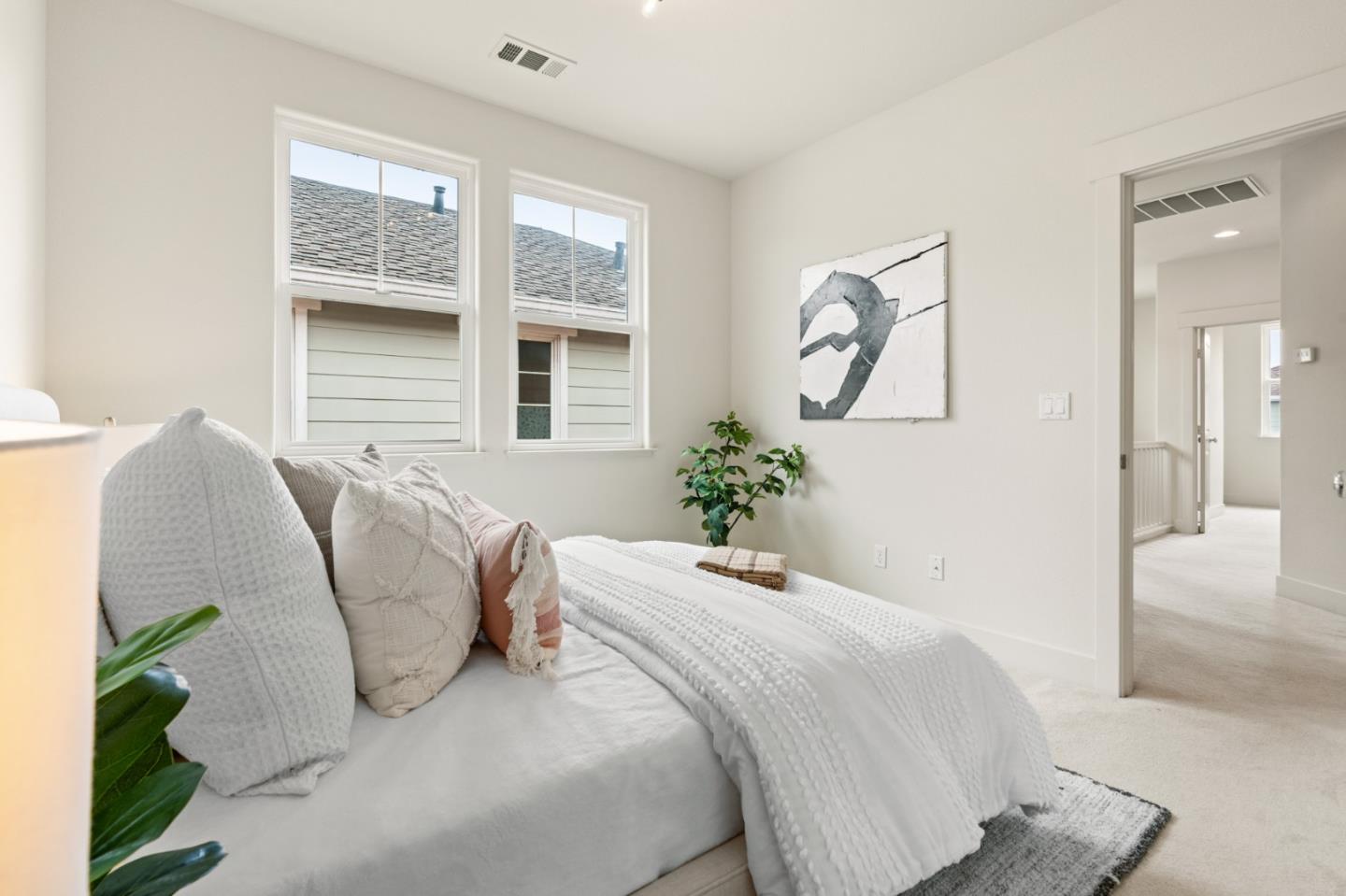 221 Bayberry Circle Pacifica, CA 94044 - Photo 49 of 63 a bedroom with a bed and a window