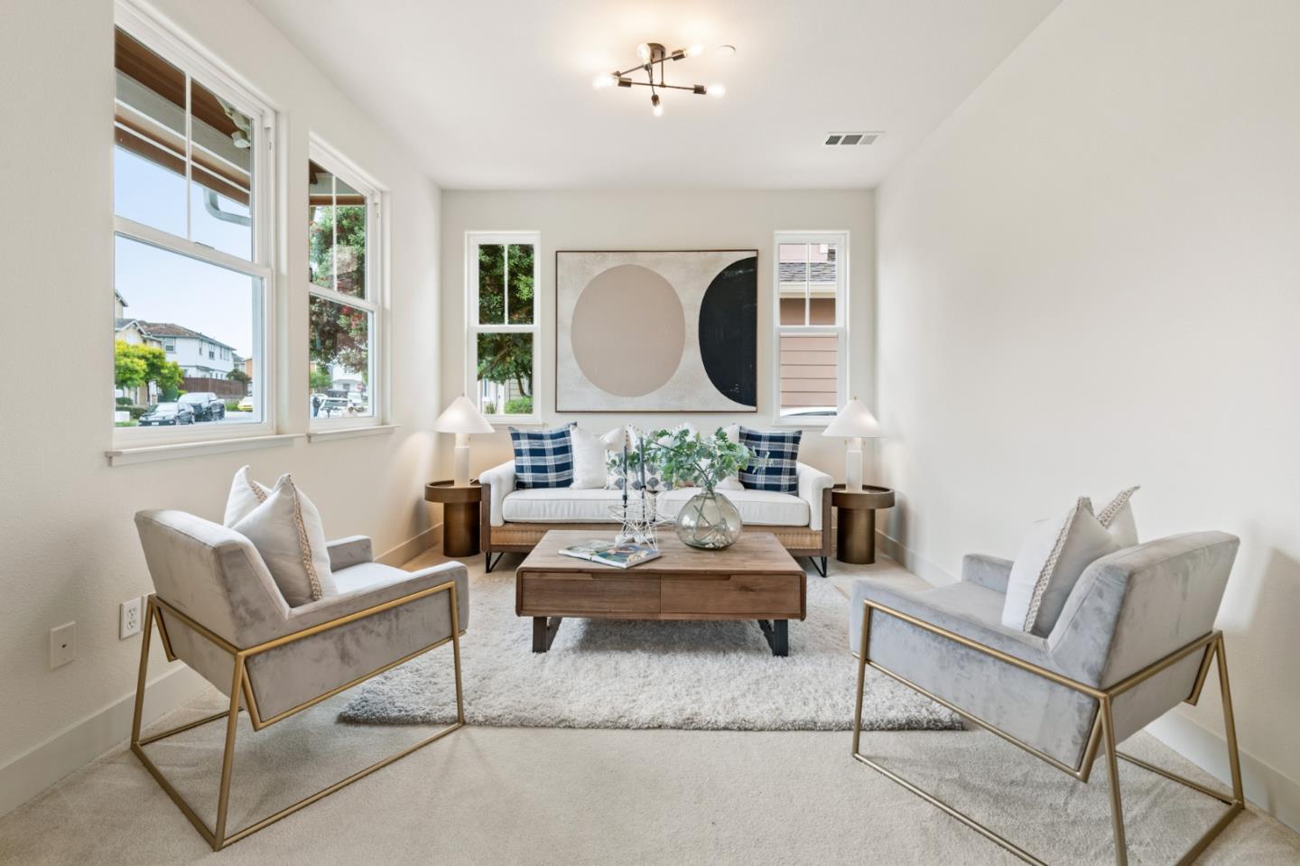 221 Bayberry Circle Pacifica, CA 94044 - Photo 5 of 63 a living room with furniture and a large window