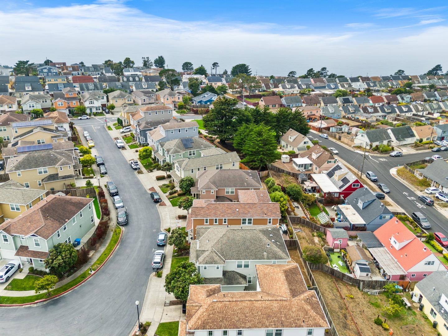 221 Bayberry Circle Pacifica, CA 94044 - Photo 59 of 63 an aerial view of a city