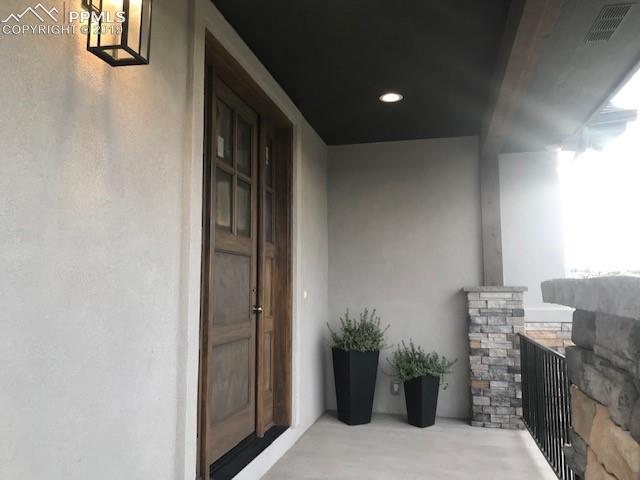 19074 Dorncliffe Road Monument, CO 80132 - Photo 2 of 21 Covered Entryway