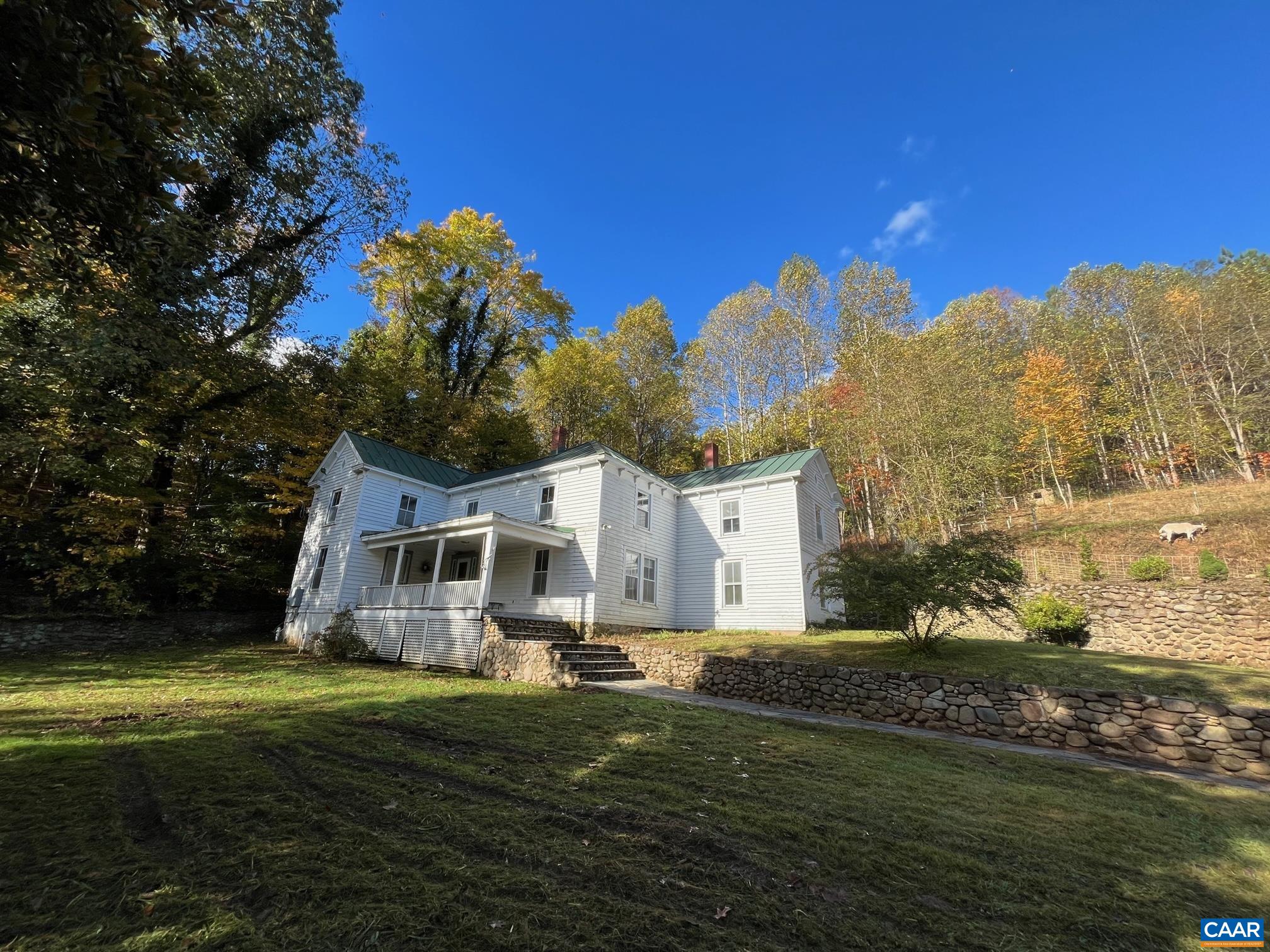 37 Pharsalia Road Roseland, VA 22967 - Photo 58 of 59 a front view of a house with garden