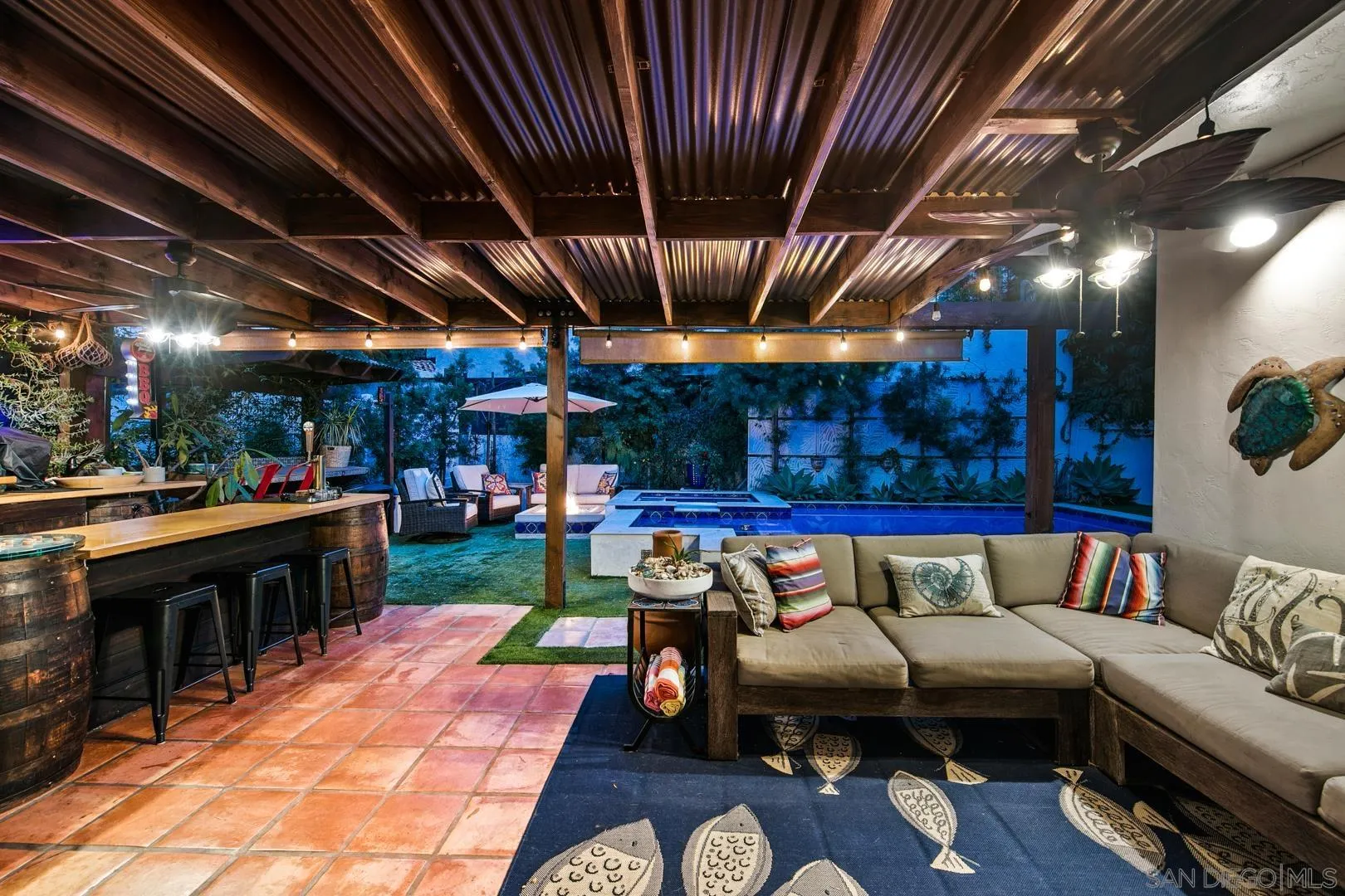 4195 Rochester Road San Diego, CA 92116 - Photo 4 of 39 a view of a swimming pool with a patio