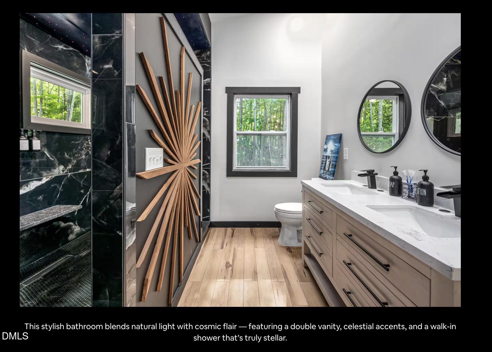 286 Stone Wall Road Pittsboro, NC 27312 - Photo 50 of 71 a bathroom with a sink and a mirror