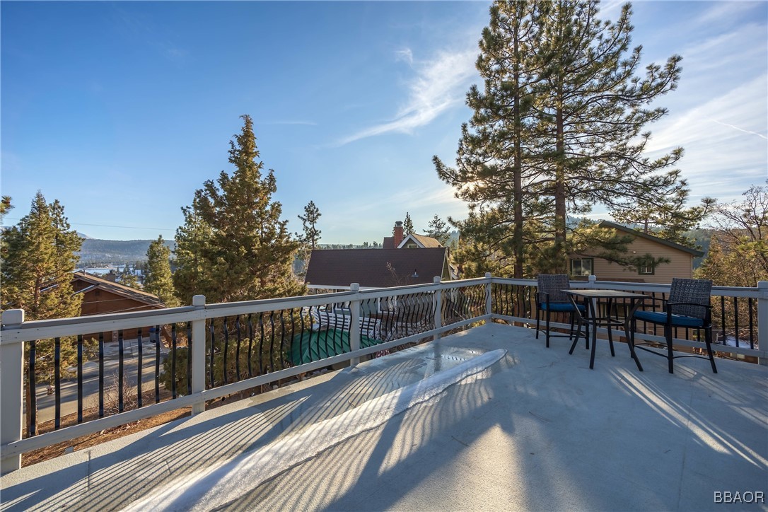 39388 Lodge Road Fawnskin, CA 92333 - Photo 14 of 45 a view of balcony with furniture
