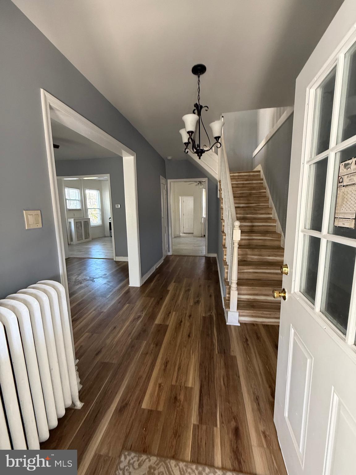 216 South 7th Street Darby, PA 19023 - Photo 32 of 46 a view of entryway and hall with wooden floor