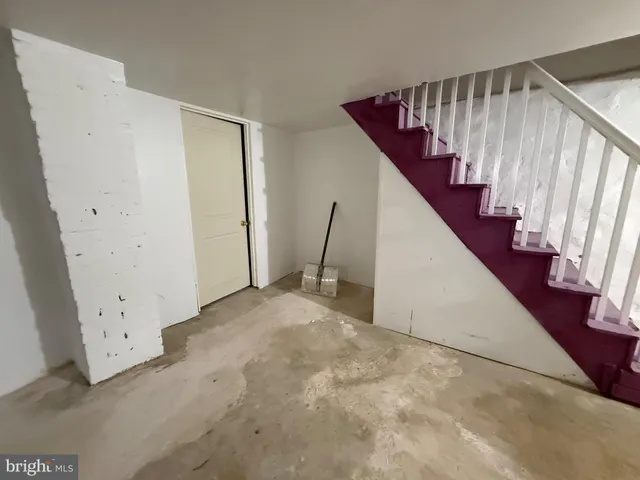 a close view of water heater room