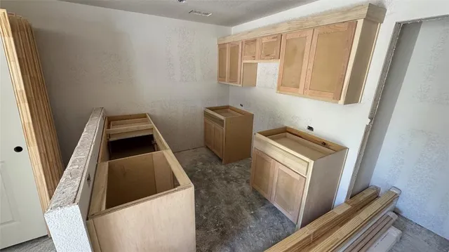 a view of a room with a sink