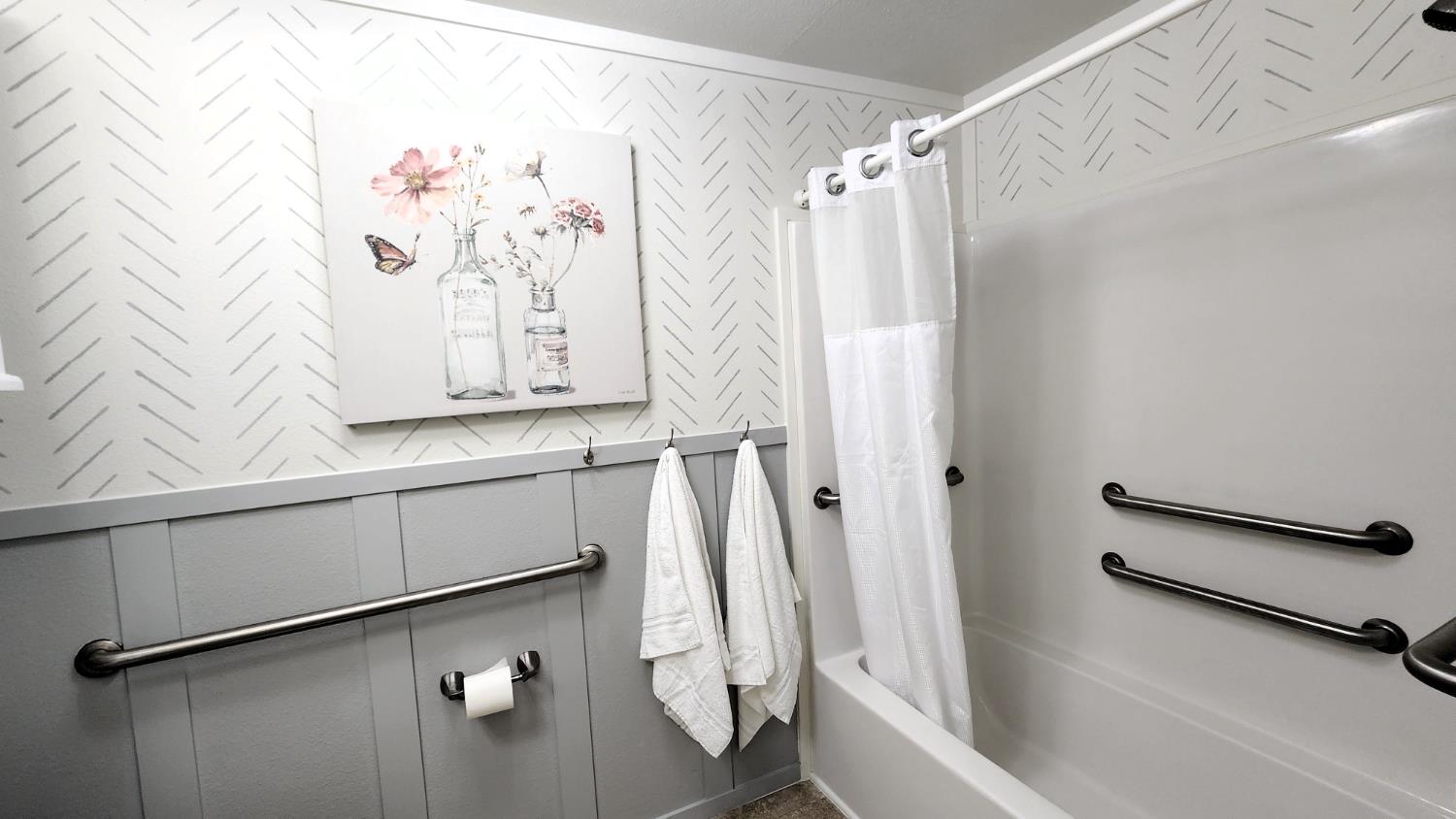 55062 Oak Crest Court Wishon, CA 93669 - Photo 48 of 57 a bathroom with a shower and a sink