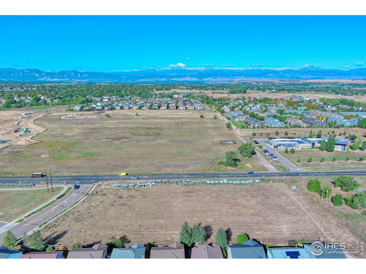 County Line Road Erie, CO 80516 - Photo 2 of 3 an aerial view of ocean and residential houses with outdoor space