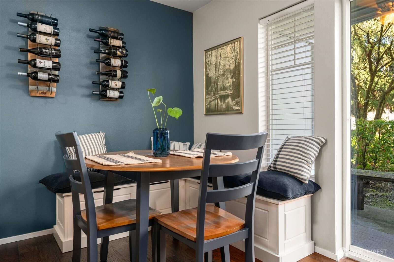 15150 140th Way Southeast, Unit T104 Renton, WA 98058 - Photo 12 of 40 a view of a dining room with furniture and wooden floor