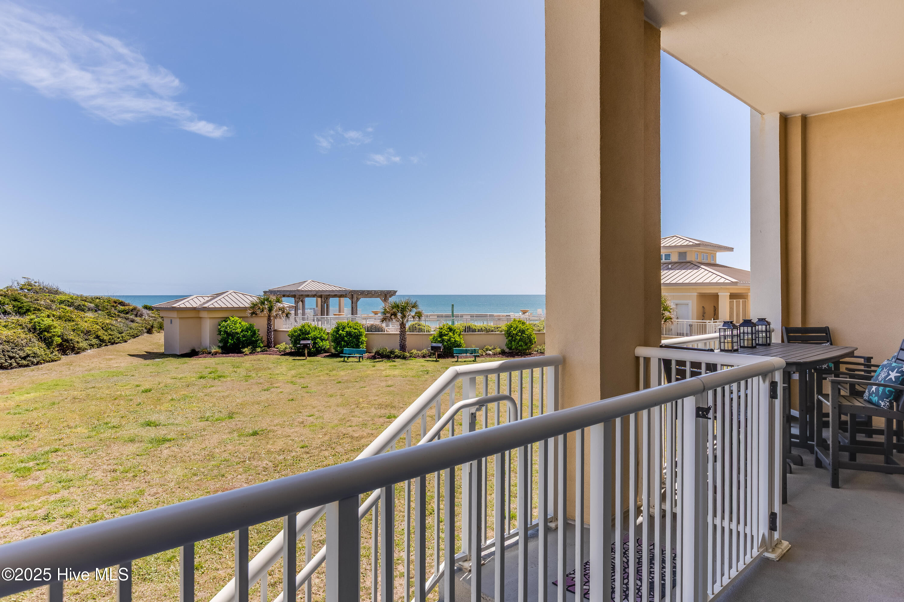 1435 Salter Path Road, Unit C1 Indian Beach, NC 28512 - Photo 13 of 47 You'll have EASY access to the beach from your private covered balcony by being on the first level! Be at the pool and beach in a snap and it's so convenient, if you have a pet!