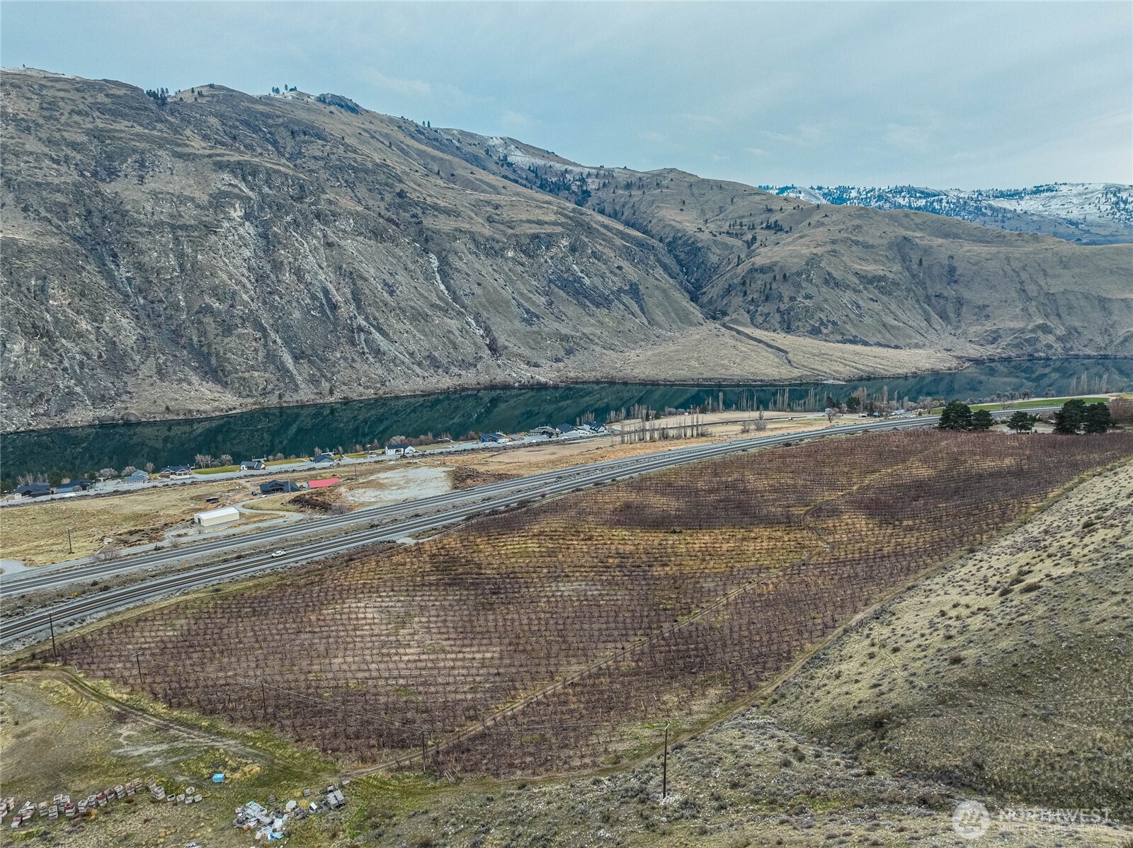 0 Us Highway Chelan, WA 98816 - Photo 38 of 40 a view of a road with a mountain in the background