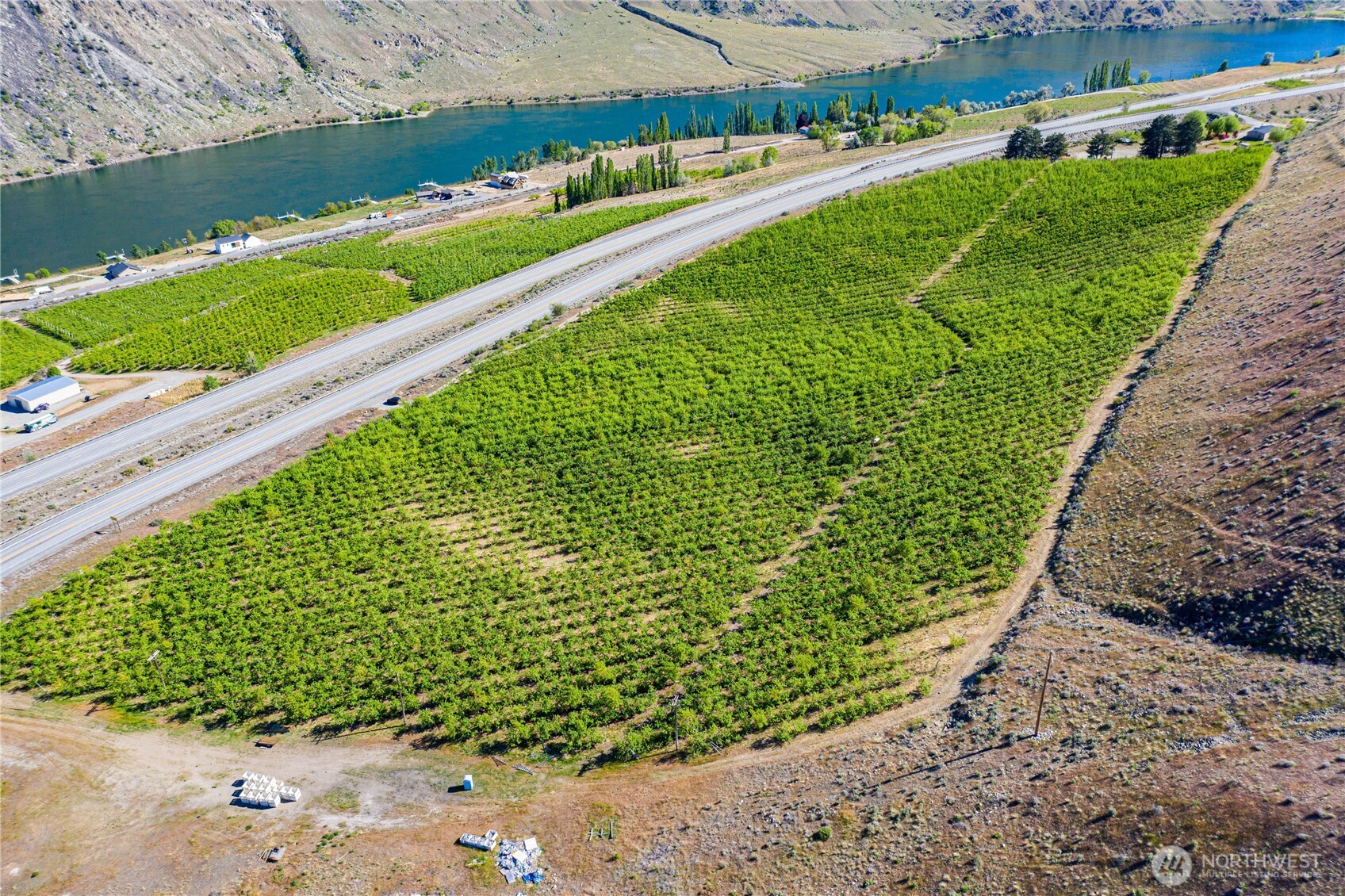 0 Us Highway Chelan, WA 98816 - Photo 6 of 40 a view of a garden with a lake